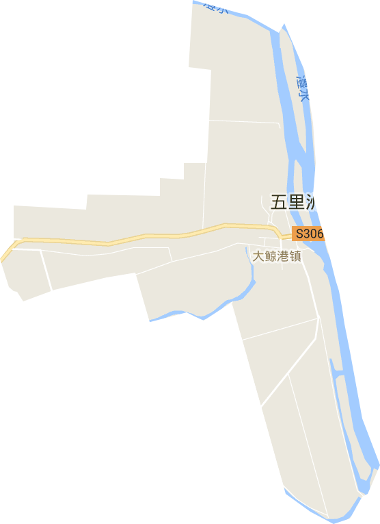 大鲸港镇电子地图