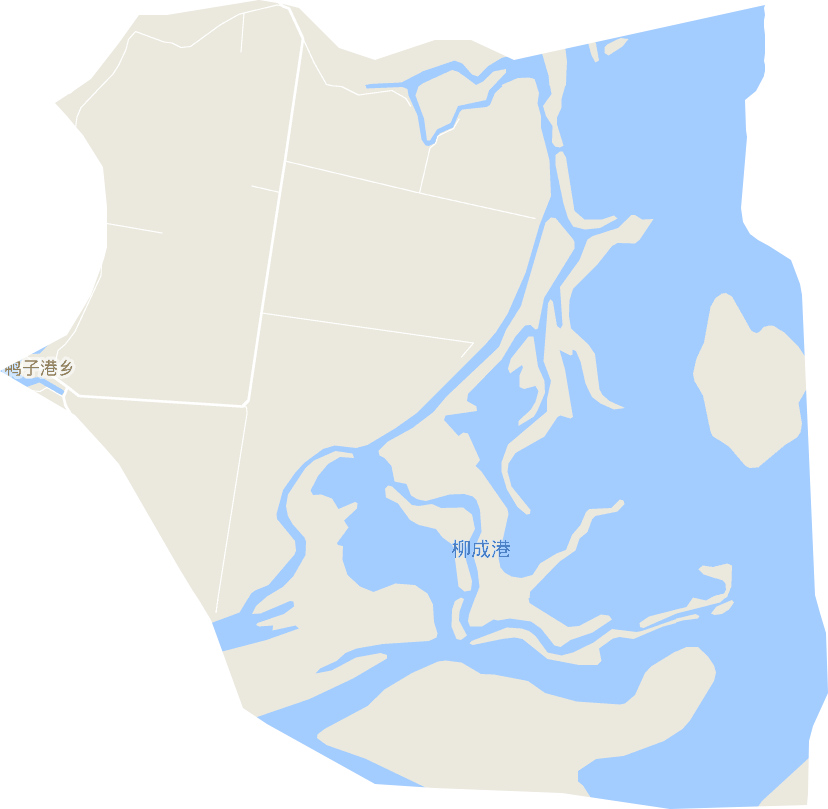 鸭子港乡电子地图