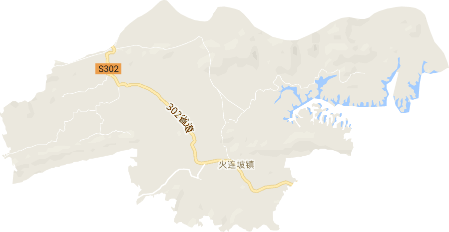 火连坡镇电子地图