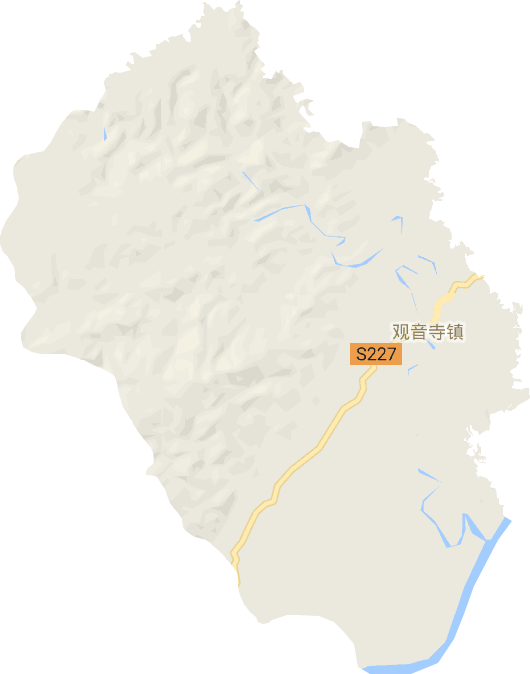 观音寺镇电子地图