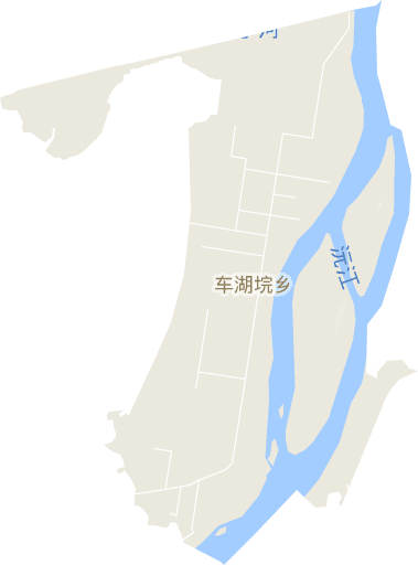 车湖垸乡电子地图
