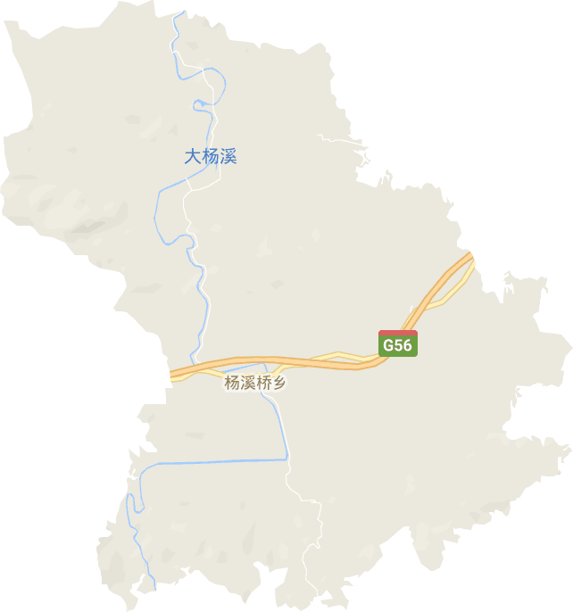 杨溪桥乡电子地图