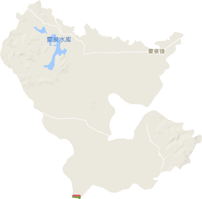 蒙泉镇电子地图