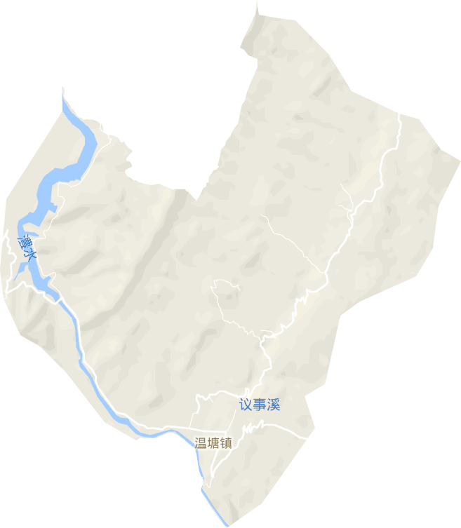 温塘镇电子地图