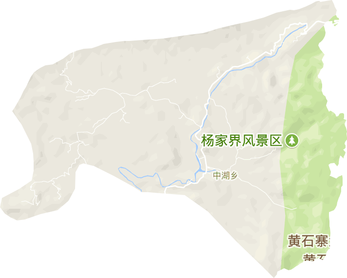 中湖乡电子地图