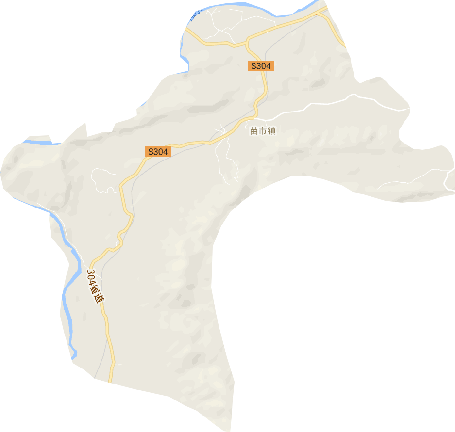 苗市镇电子地图