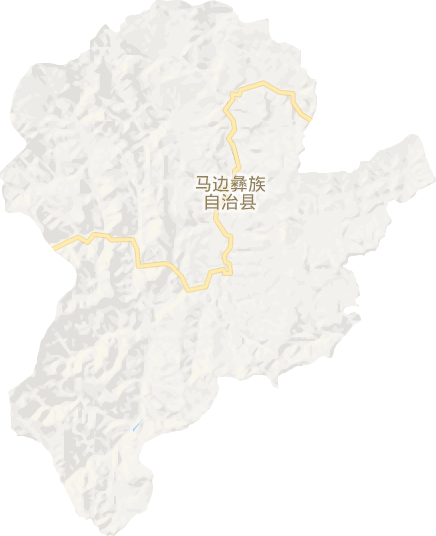 马边彝族自治县电子地图
