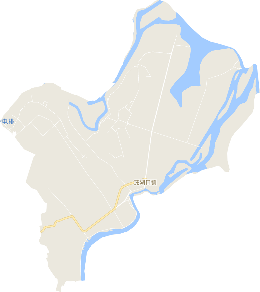 茈湖口镇电子地图
