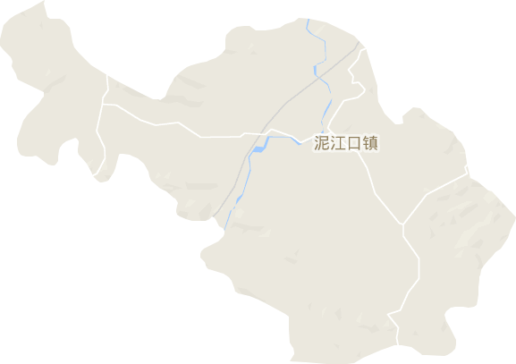 泥江口镇电子地图