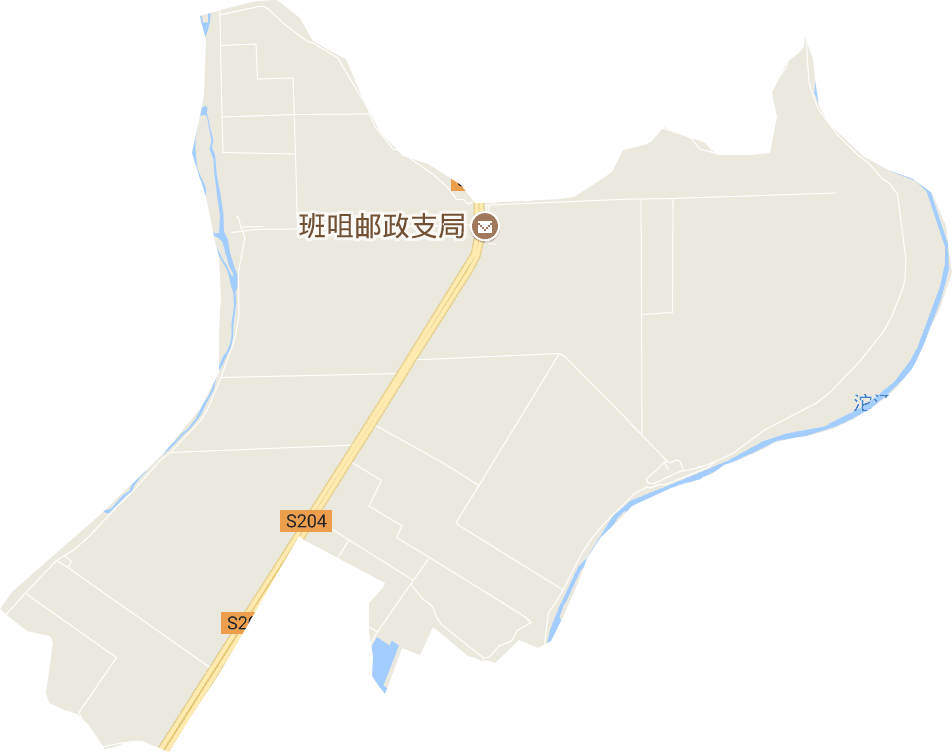 中鱼口乡电子地图