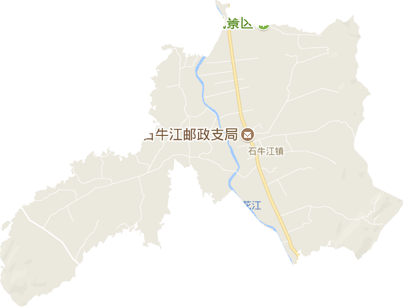 石牛江镇电子地图