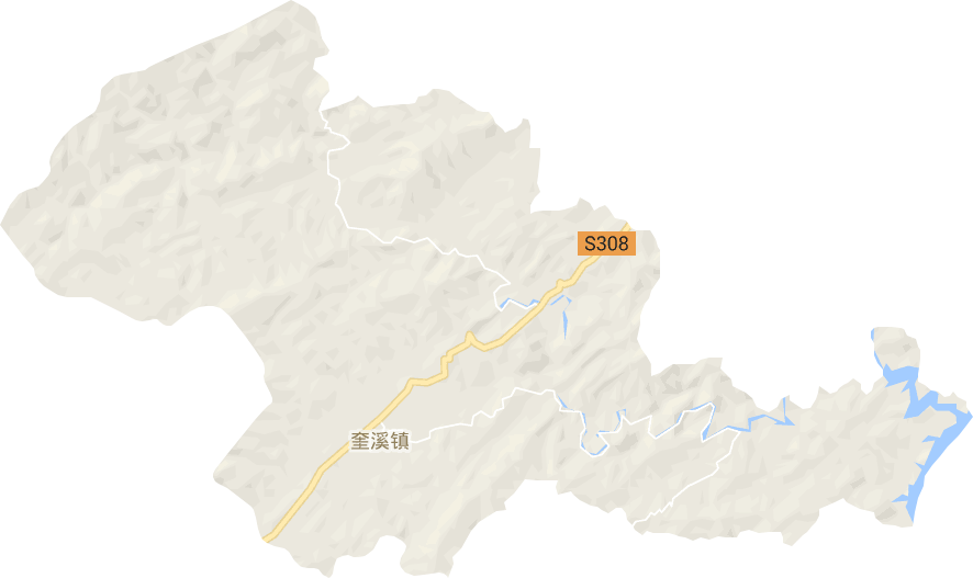 奎溪镇电子地图