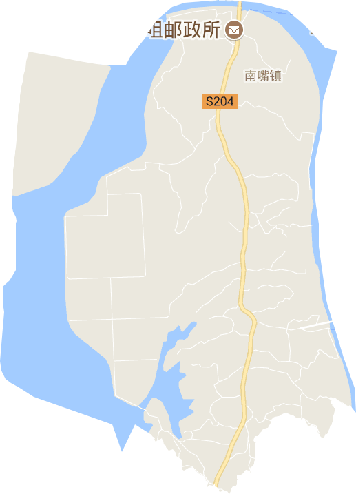 南嘴镇电子地图