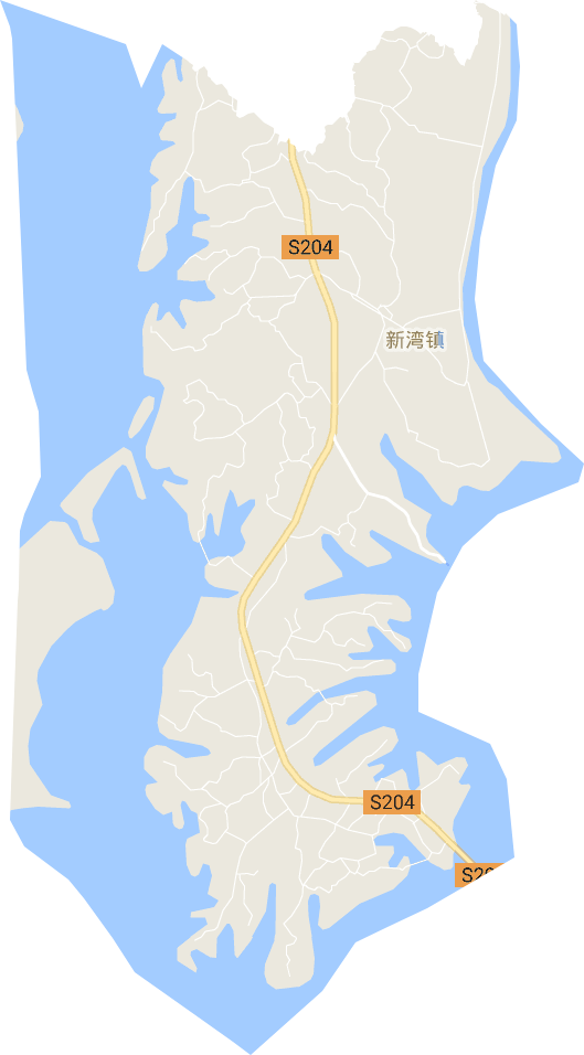 新湾镇电子地图