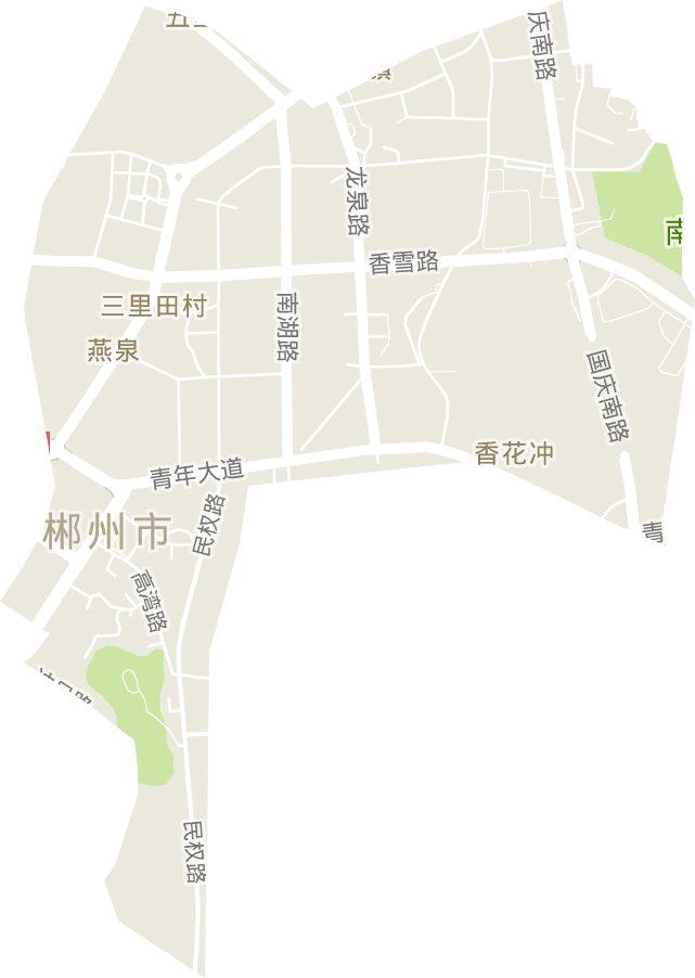燕泉街道电子地图