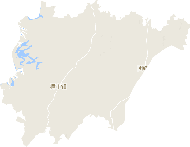 樟市镇电子地图