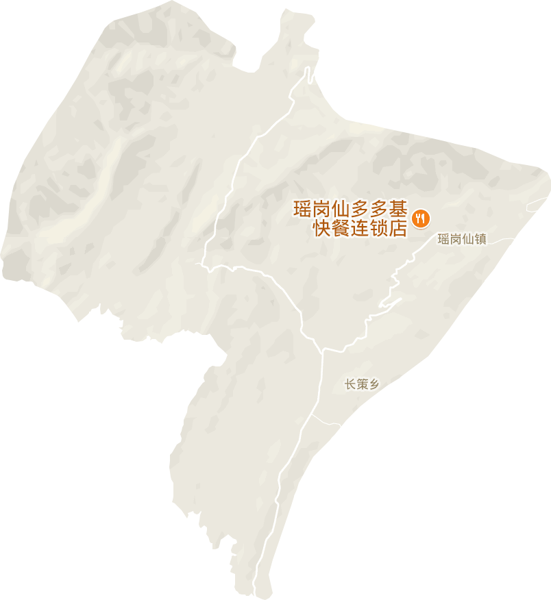 瑶岗仙镇电子地图