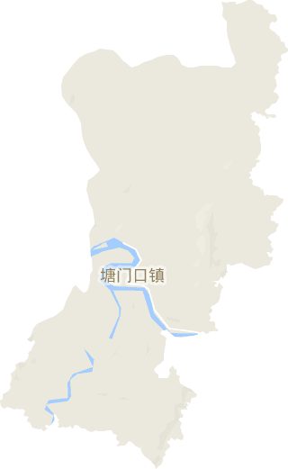 塘门口镇电子地图