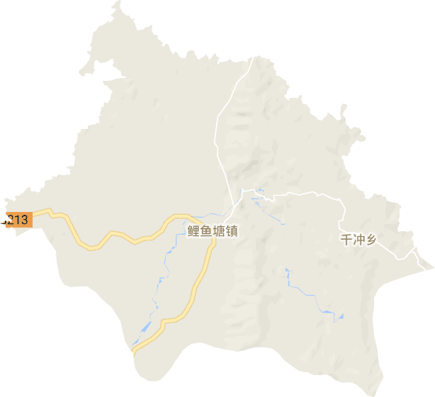 鲤鱼塘镇电子地图