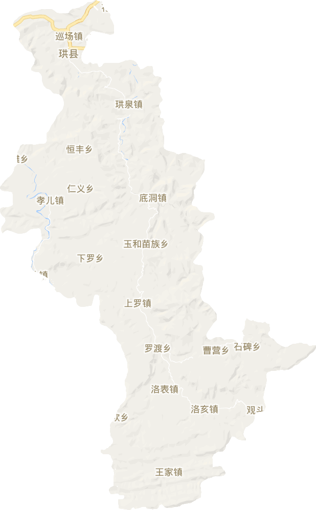 珙县电子地图