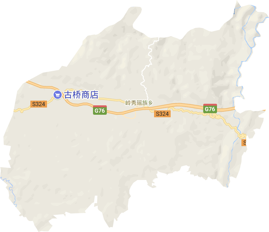 岭秀瑶族乡电子地图