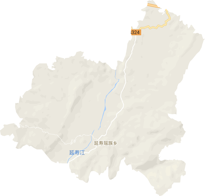延寿瑶族乡电子地图