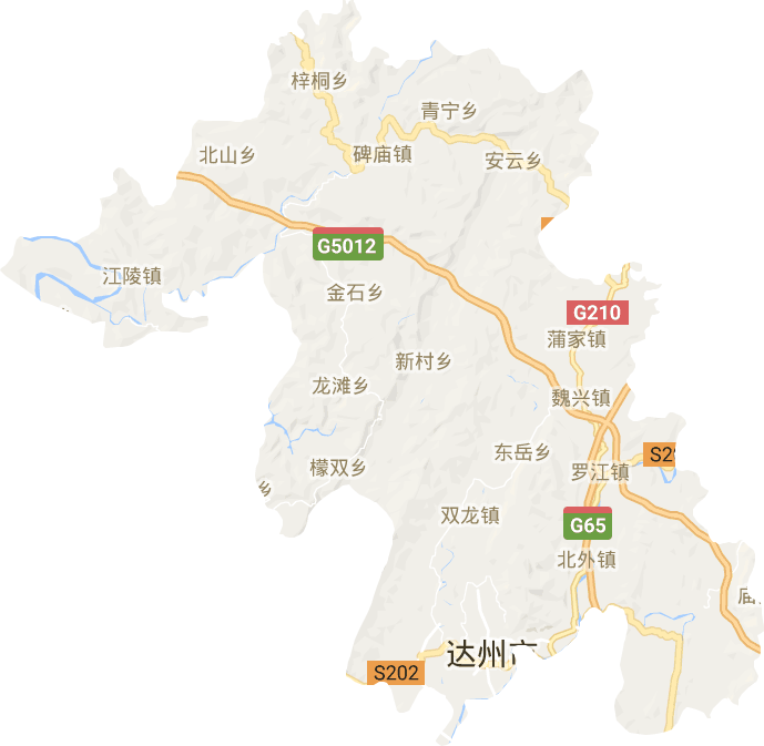 通川区电子地图