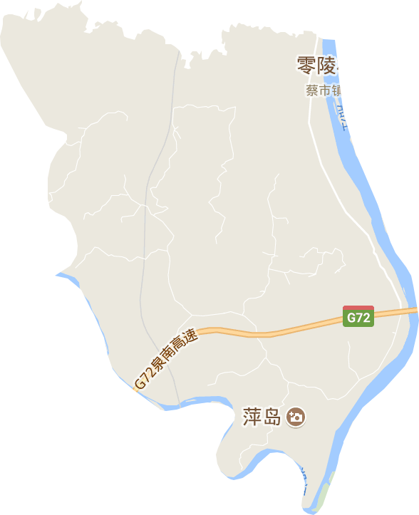 蔡市镇电子地图
