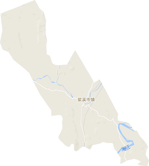 紫溪市镇电子地图