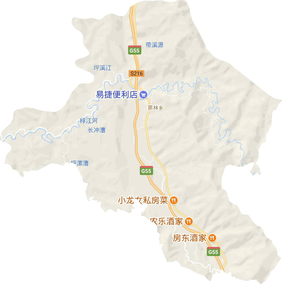 茶林镇电子地图