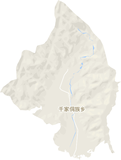 千家峒瑶族乡电子地图