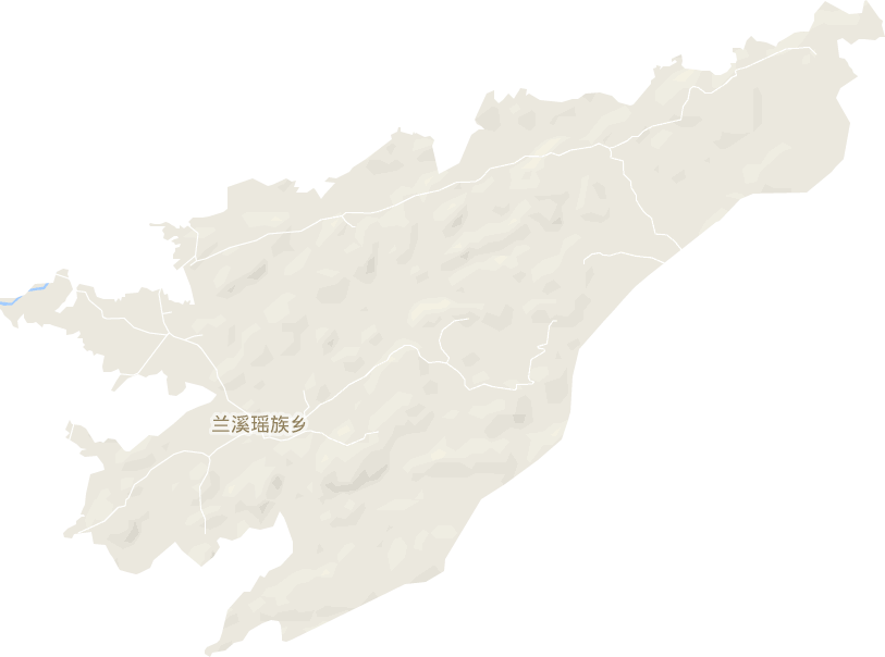 兰溪瑶族乡电子地图