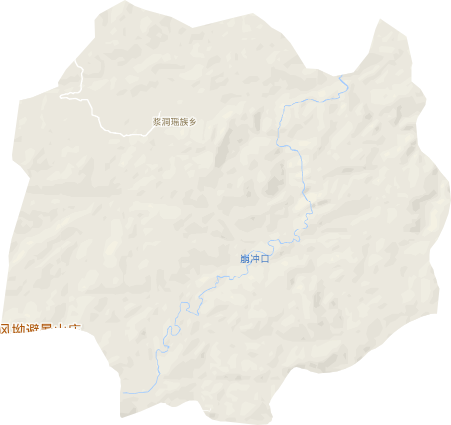 浆洞瑶族乡电子地图