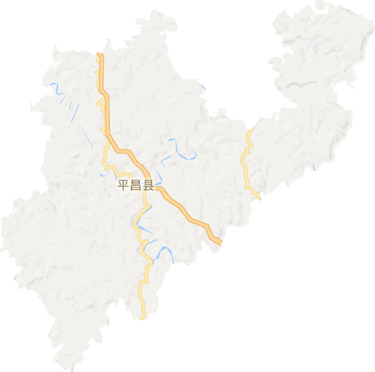 平昌县电子地图