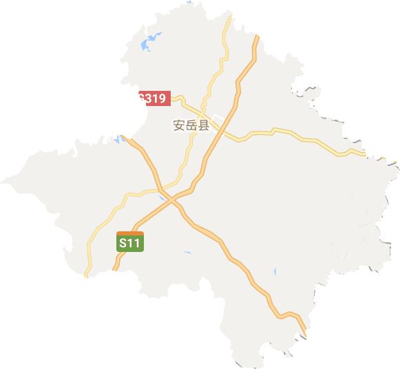 安岳县电子地图