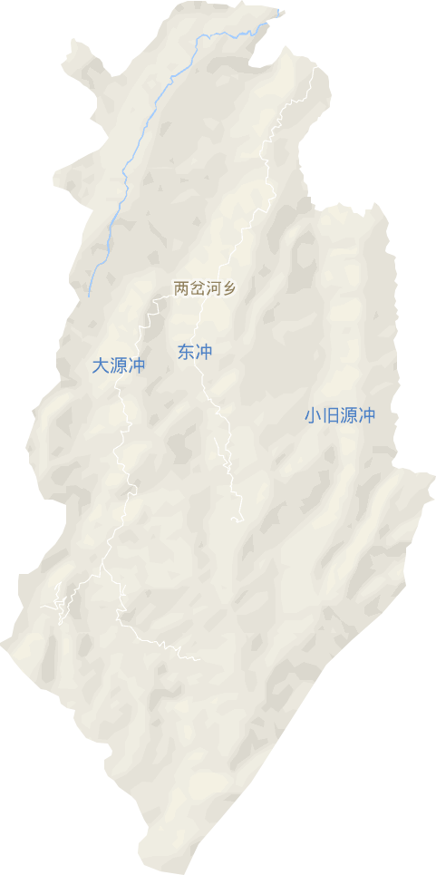 两岔河乡电子地图