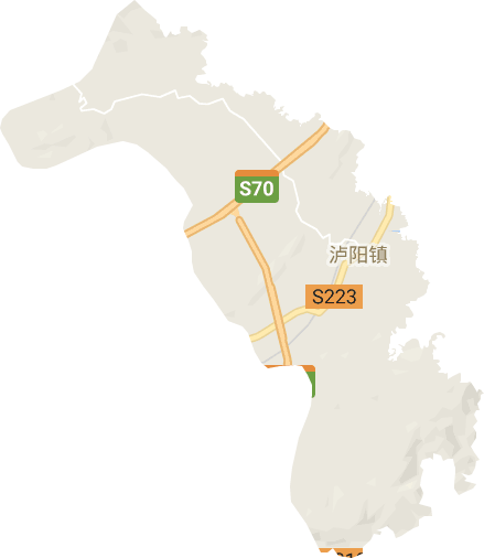泸阳镇电子地图