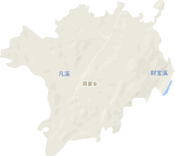 蒋家乡电子地图