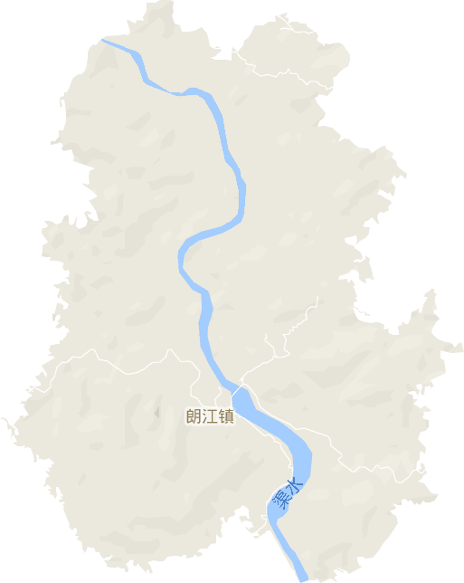 朗江镇电子地图
