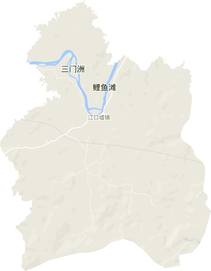 江口墟镇电子地图