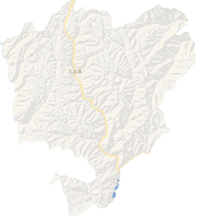 甘孜藏族自治州高清电子地图,甘孜藏族自治州高清谷歌电子地图