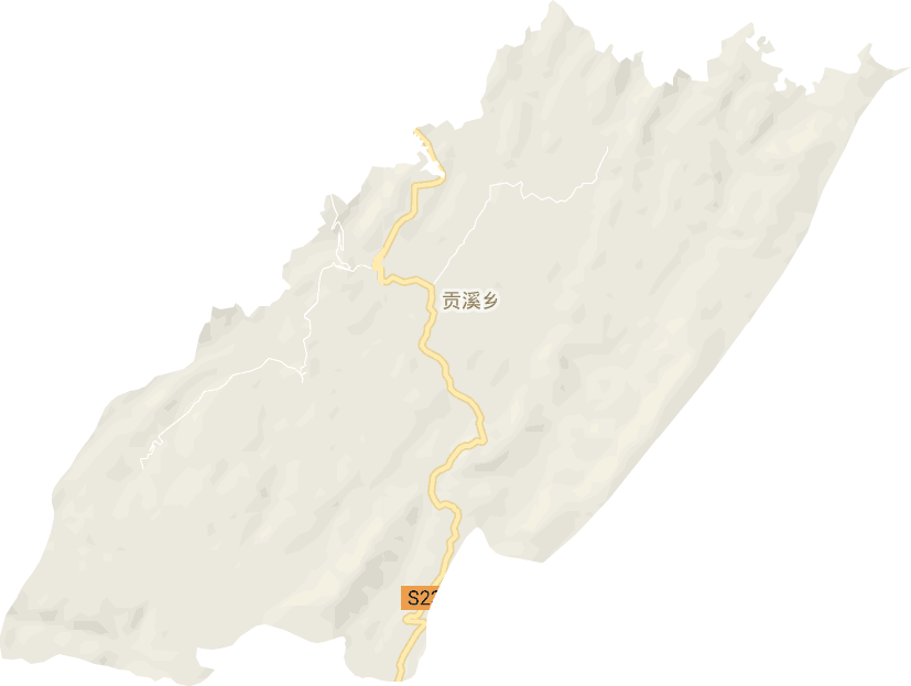 贡溪乡电子地图