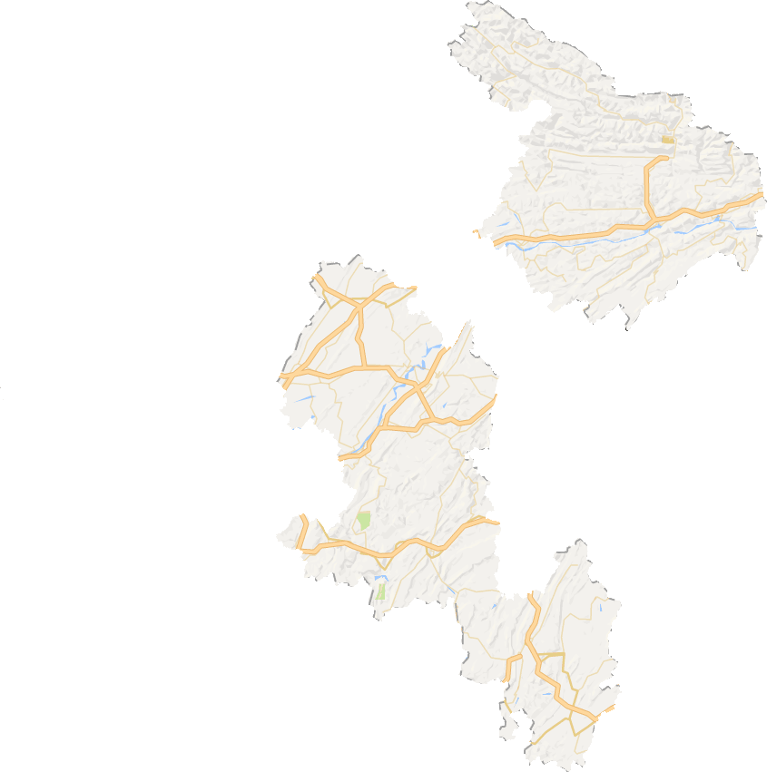 重庆郊县电子地图