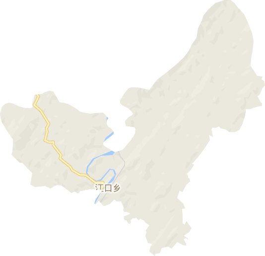 江口乡电子地图