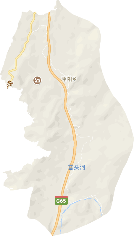 坪阳乡电子地图