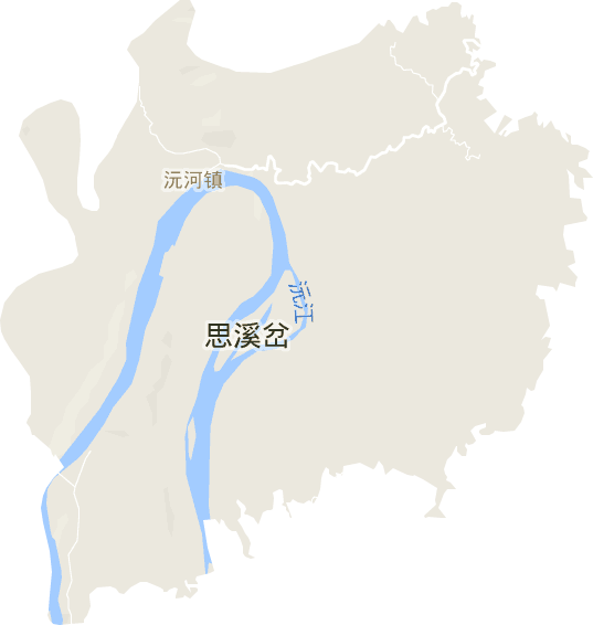 沅河镇电子地图
