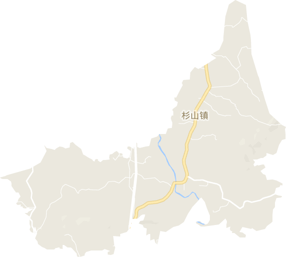 杉山镇电子地图