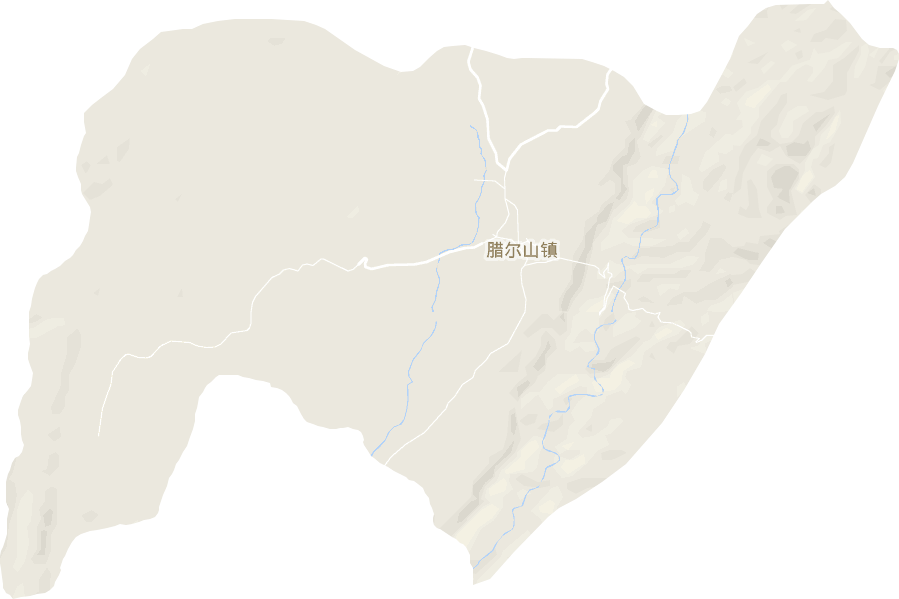 腊尔山镇电子地图
