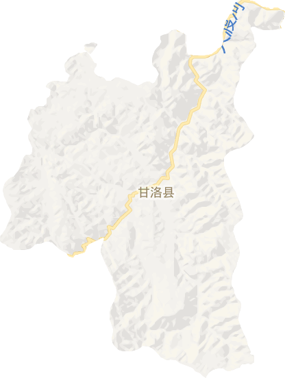 甘洛县电子地图