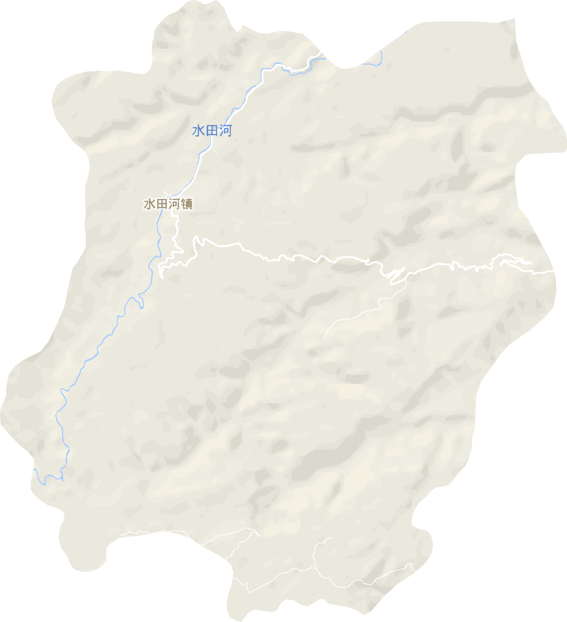 水田河镇电子地图